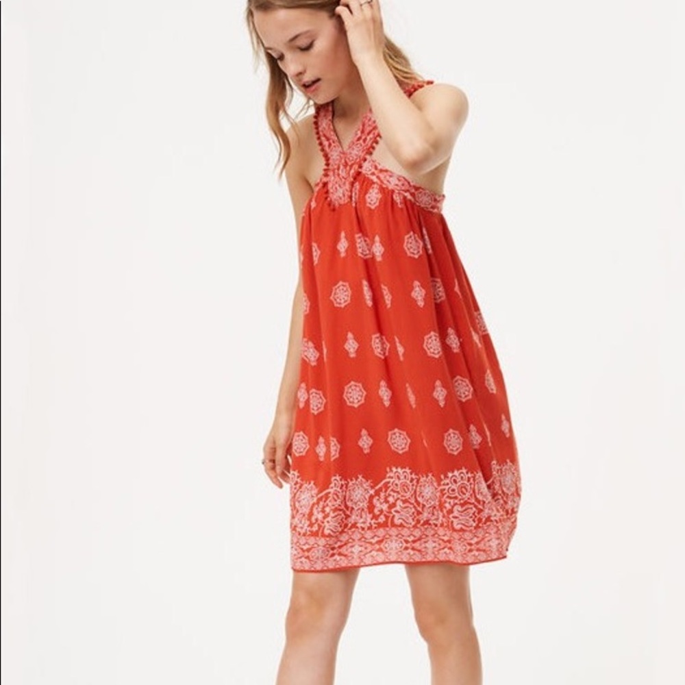 Loft Ole Swing Dress Size 8